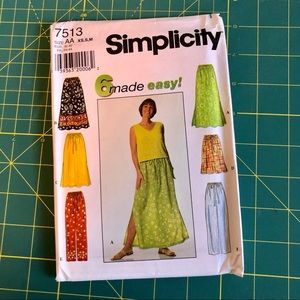 90’s Simplicity Pattern #7513